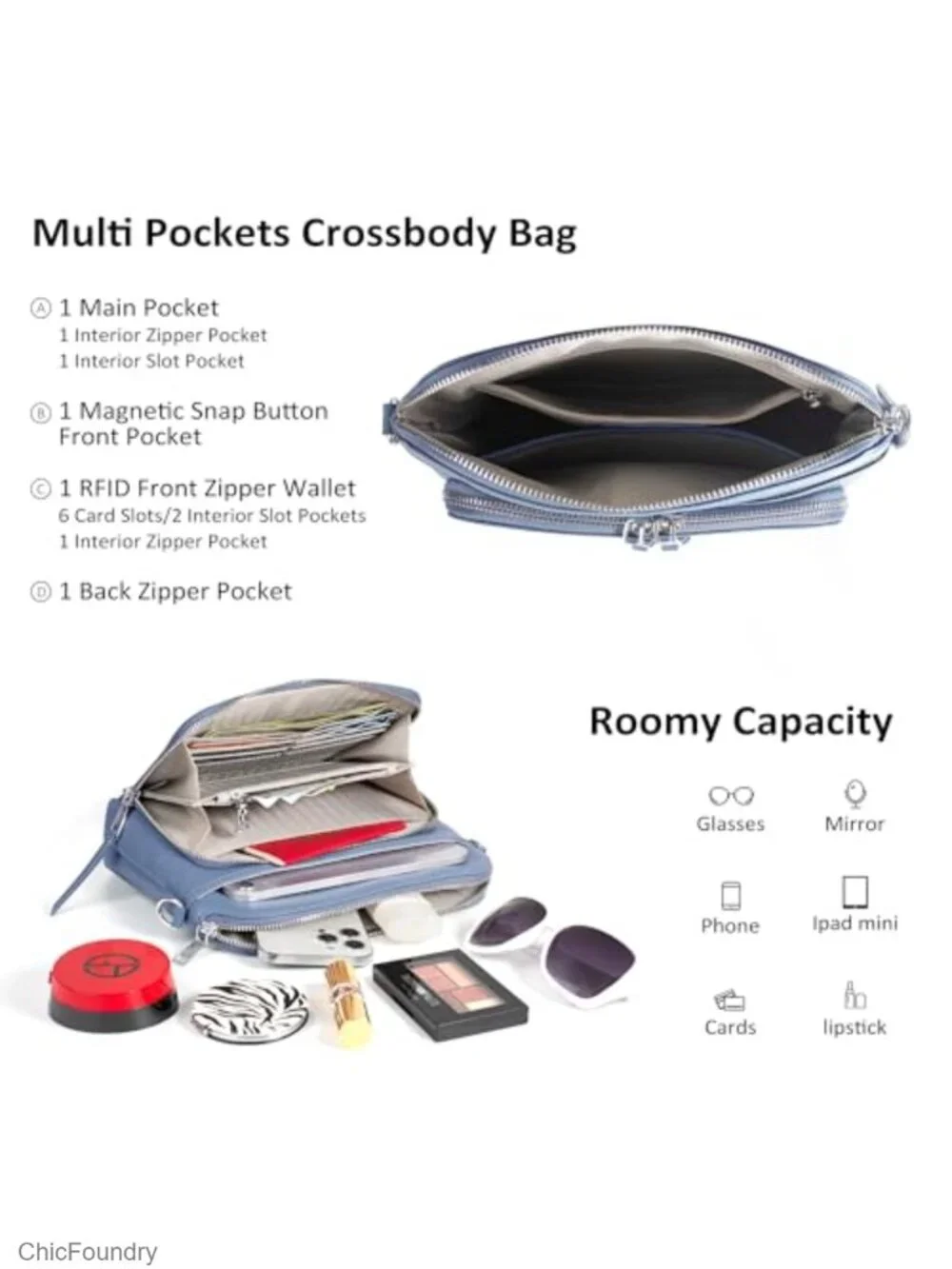 N/A crossbody bag